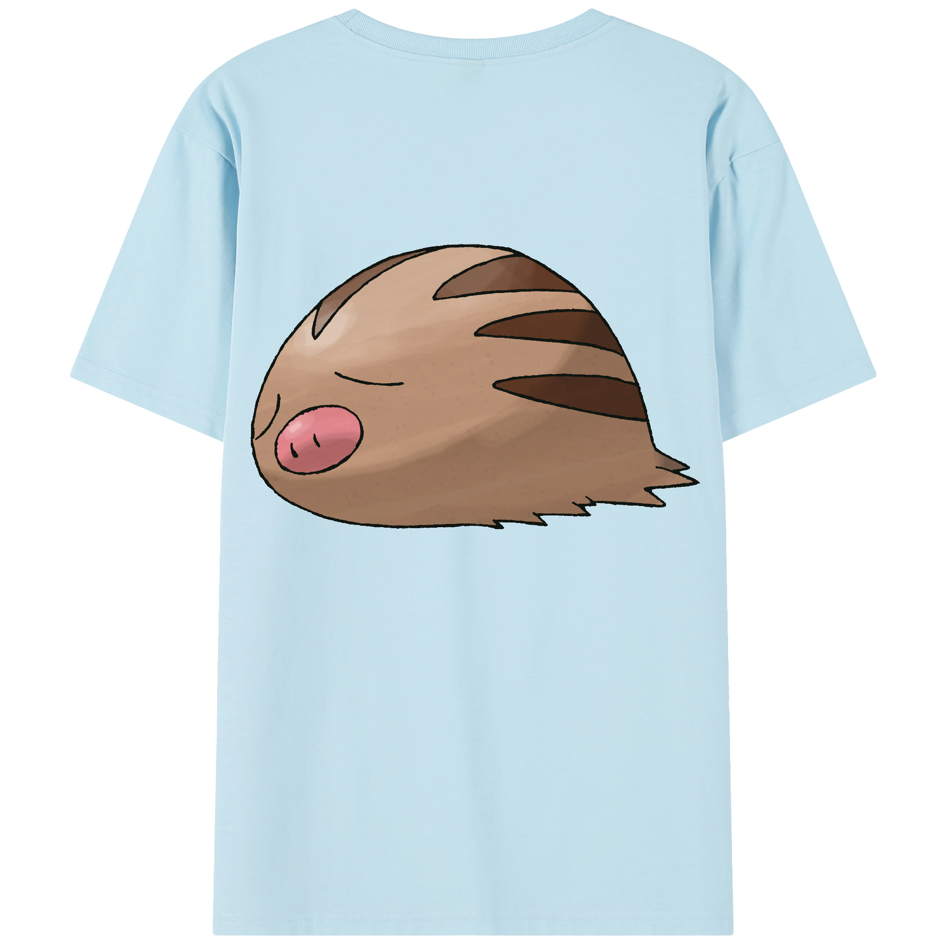 （画像用） ポケットモンスター Pokémon 綿100％半袖Tシャツ（背面プリント）